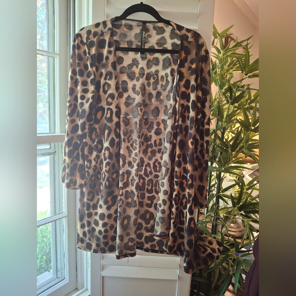 Leopard Print Women's Top